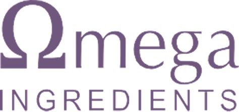 omega ingredients catalog.